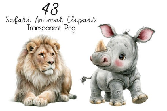 Download Safari Animal Clipart Bundle - Clipart bundle Collection