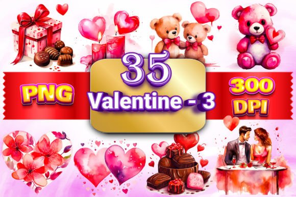 Download Valentine Clipart Bundle 3 - Clipart bundle Collection