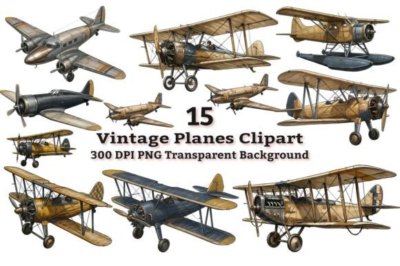 Download Propeller Airplane Clipart Bundle PNG - Clipart bundle Collection